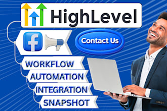 do gohighlevel crm automation lead source workflow facebook lead ads integration
