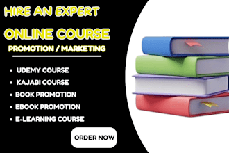 do online udemy course promotion online course kajabi teachable course promotion