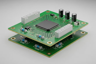 custom basic pcb layout in kicad
