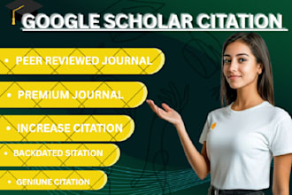increase google scholar citation in top ranking journal  by promoting articles