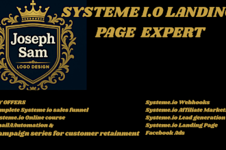 create systeme io click funnel landing page, systeme io website sales funnel