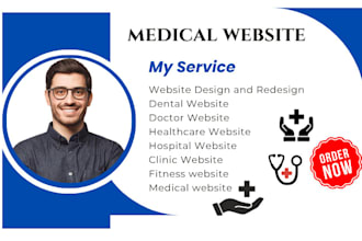 doctor website, healthcare website, medical, dental website, clinic website