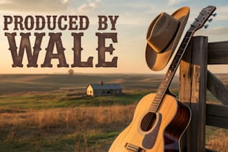produce and write authentic country pop ballad hick hop country pop song