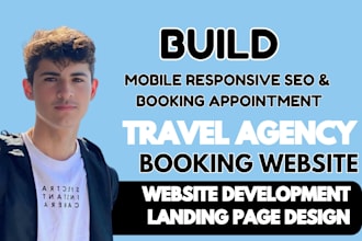 build travel affiliate website travel agency website travel affiliate website