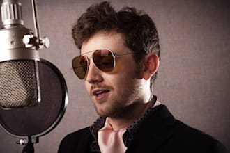 be your pro male  singer with industry credits