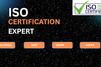 help you to get certified for iso 27001 from your local auditing body