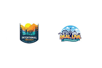 design tour travel adventure resort logo