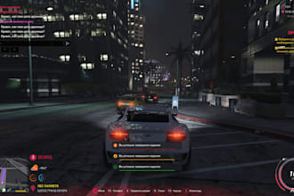 create gta fivem UI, systems hud, menus, inventory, nui interfaces and scripts