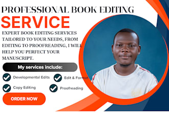 be your book editor for formatting proofreading and copy editor on grammar check