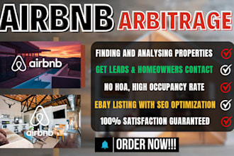 be your airbnb arbitrage property finder for short term rental in USA UK canada