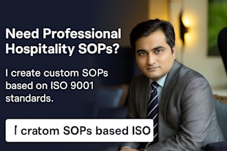 create customized hospitality sops based on iso 9001