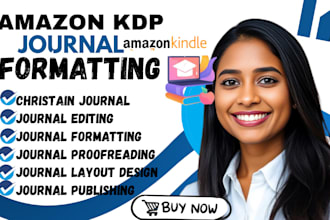 format, design and publish journal book, daily devotional, prayer journal