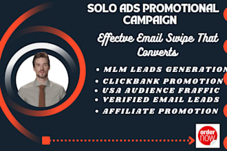 do top tier USA solo ads MLM affiliate link promotion boost leads signup