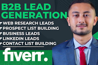 research and generate custom leads with verified emails fast