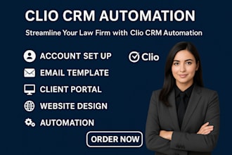 clio automation clio matter, client portal, clio manage desk, clio client CRM