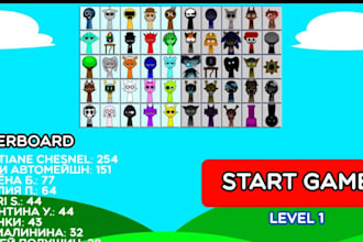 develop any game of your idea with phaser