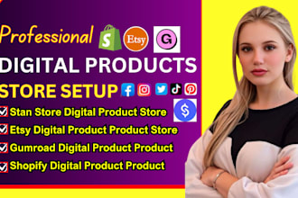 setup autopilot digital product store, shopify store,stan store digital products