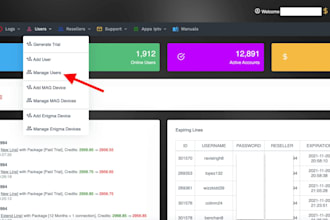 create  iptv panel setup, xui panel, xtream ui on your server