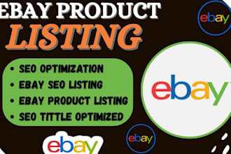 ebay listing product listing SEO optimization ebay lister ebay pro