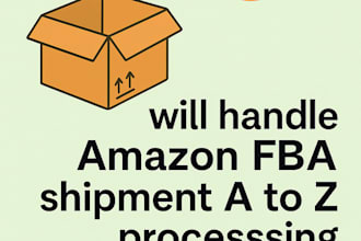 process and manage amazon fba shipments end to end