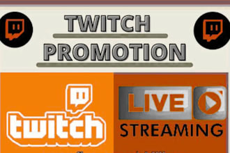 design custom animated stream overlay twitch kick logo banner and emotes