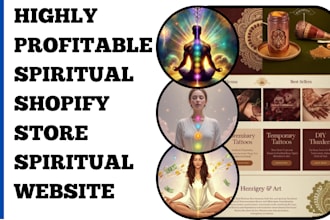 develop professional spiritual website tarot website for your spiritual business