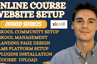 setup skool mighty network circleso skool course upload skool community setup