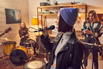 be your female songwriter female rap singer female vocalist for pop indie rnb