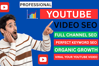 optimize your youtube videos for better SEO and ranking