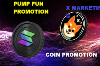 do crypto token telegram promotion, memecoin pump fun promotion, pump token