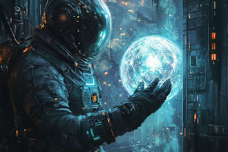 draw sci fi illustration and sci fi art