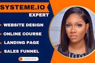 systeme io online course systeme io website redesign systeme io landing page