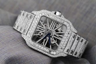 make custom iced out cartier watch, 3d grillz, pendants for fivem