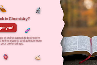 teach or tutor you chemistry