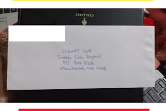 do handwrite sweepstakes cards envelopes and codes