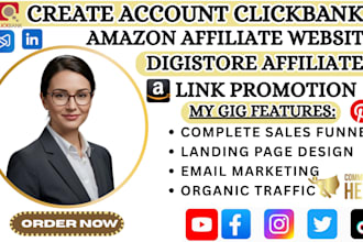 create clickbank account, affiliate marketing amazon, digistore link promotion