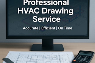hvac, plumbing, electrical plan, mep drawings for city approval