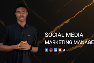 be your social media marketing manager and content strategist