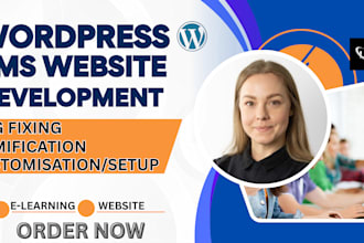 build a powerful wordpress lms website using learndash, tutor lms, or buddyboss