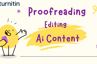 proofread, edit and humanize ai generated content