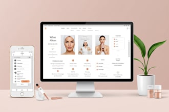 do luxury website, beauty salon, and spa massage website with an online booking