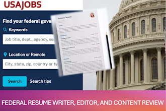 review your federal resume