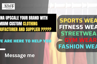 help to launch your clothing brand with custom manufacturing