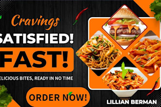 design food flyer, restaurant flyer, car flyer and business flyer