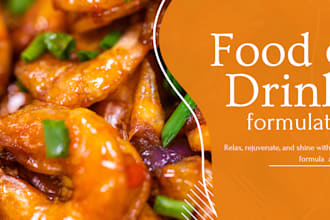 be your food scientist to formulate food formulation, beverages and food product