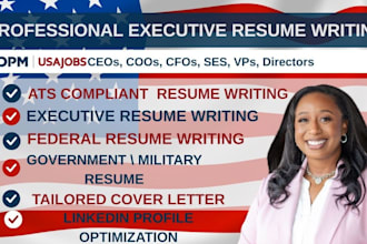 write professional executive resume writing ats resume cover letter and linkedin