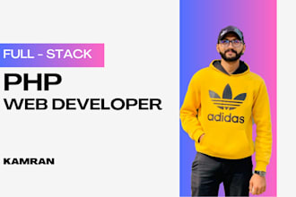 be your professional full stack PHP web developer