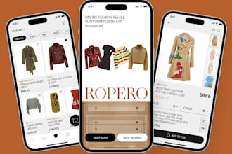 develop ecommerce app, online shopping app, multi vendor app or website