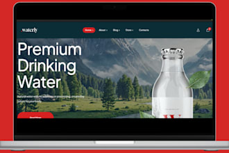 water filtration website water treatment water damage restoration website funnel