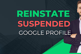 reinstate verify and appeal suspended google my business profile